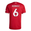 Maillot Domicile Liverpool FC Kerkez #6 2025/26 - Eleven Crown - Maillot de Football Pas Cher - Survêtements Pas Cher - Maillot de Foorball Enfants Pas Cher - Maillots Retro Vintage Pas Cher- Qualité Premium