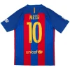 Maillot Rétro Domicile FC Barcelone Messi #10 2016 - Eleven Crown - Maillot de Football Pas Cher - Survêtements Pas Cher - Maillot de Foorball Enfants Pas Cher - Maillots Retro Vintage Pas Cher- Qualité Premium