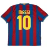 Maillot Rétro Domicile FC Barcelone Messi #10 2009 - Eleven Crown - Maillot de Football Pas Cher - Survêtements Pas Cher - Maillot de Foorball Enfants Pas Cher - Maillots Retro Vintage Pas Cher- Qualité Premium