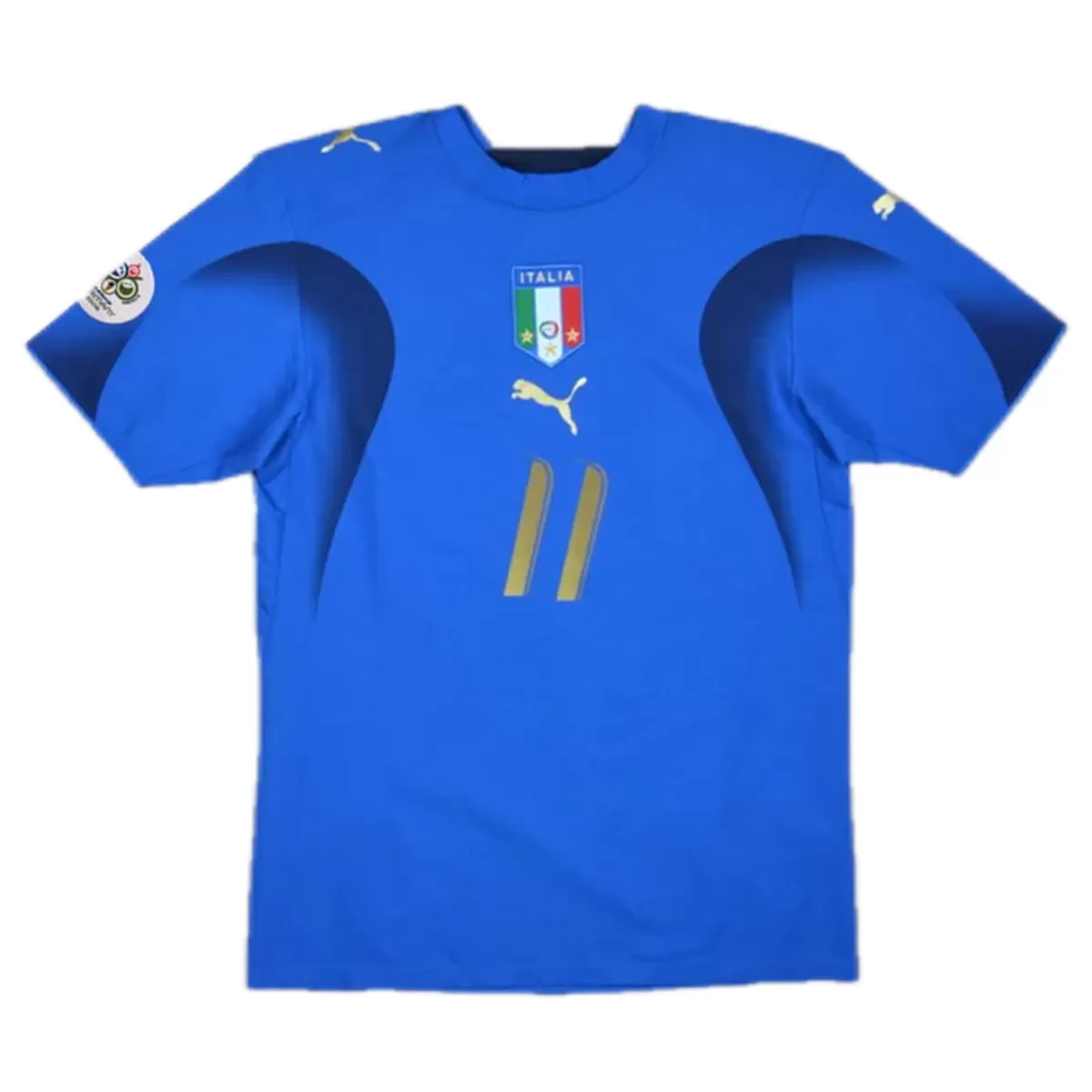 Maillot Rétro Domicile Italie Gilardino #11 2006 – Image 2