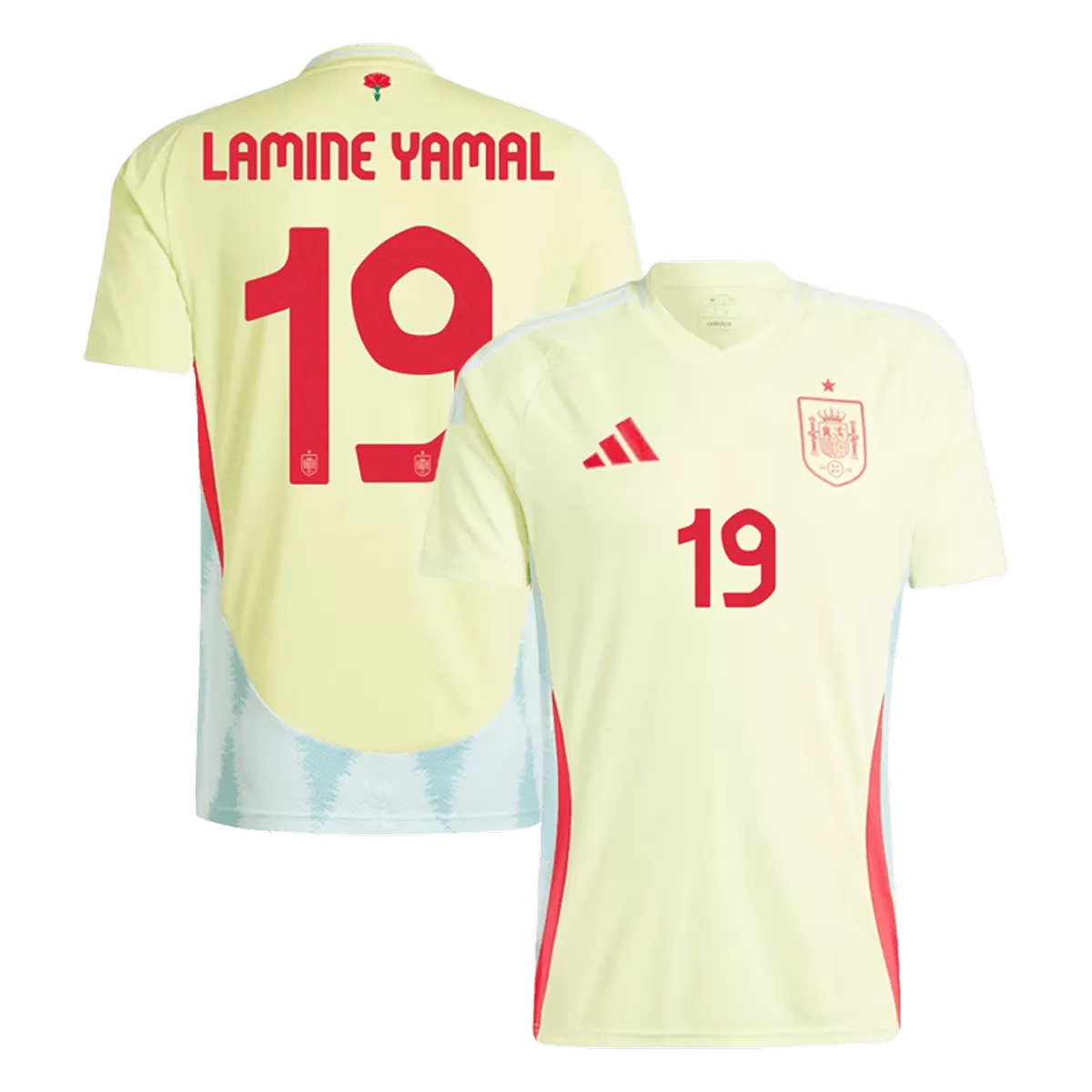 Maillot Extérieur Espagne Lamine Yamal #19 2026/27 – Image 2