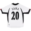 Maillot Rétro Domicile Fulham FC Saha #20 2001 - Eleven Crown - Maillot de Football Pas Cher - Survêtements Pas Cher - Maillot de Foorball Enfants Pas Cher - Maillots Retro Vintage Pas Cher- Qualité Premium