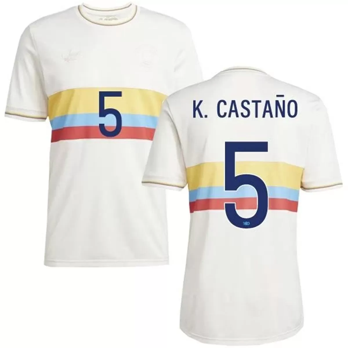 Maillot Domicile Colombie K. Castaño #5 2026/27