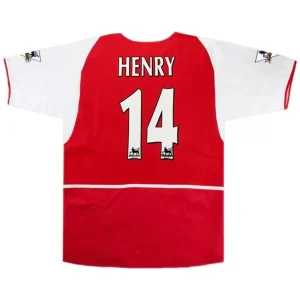 Maillot Rétro Domicile Arsenal Henry #14 2002