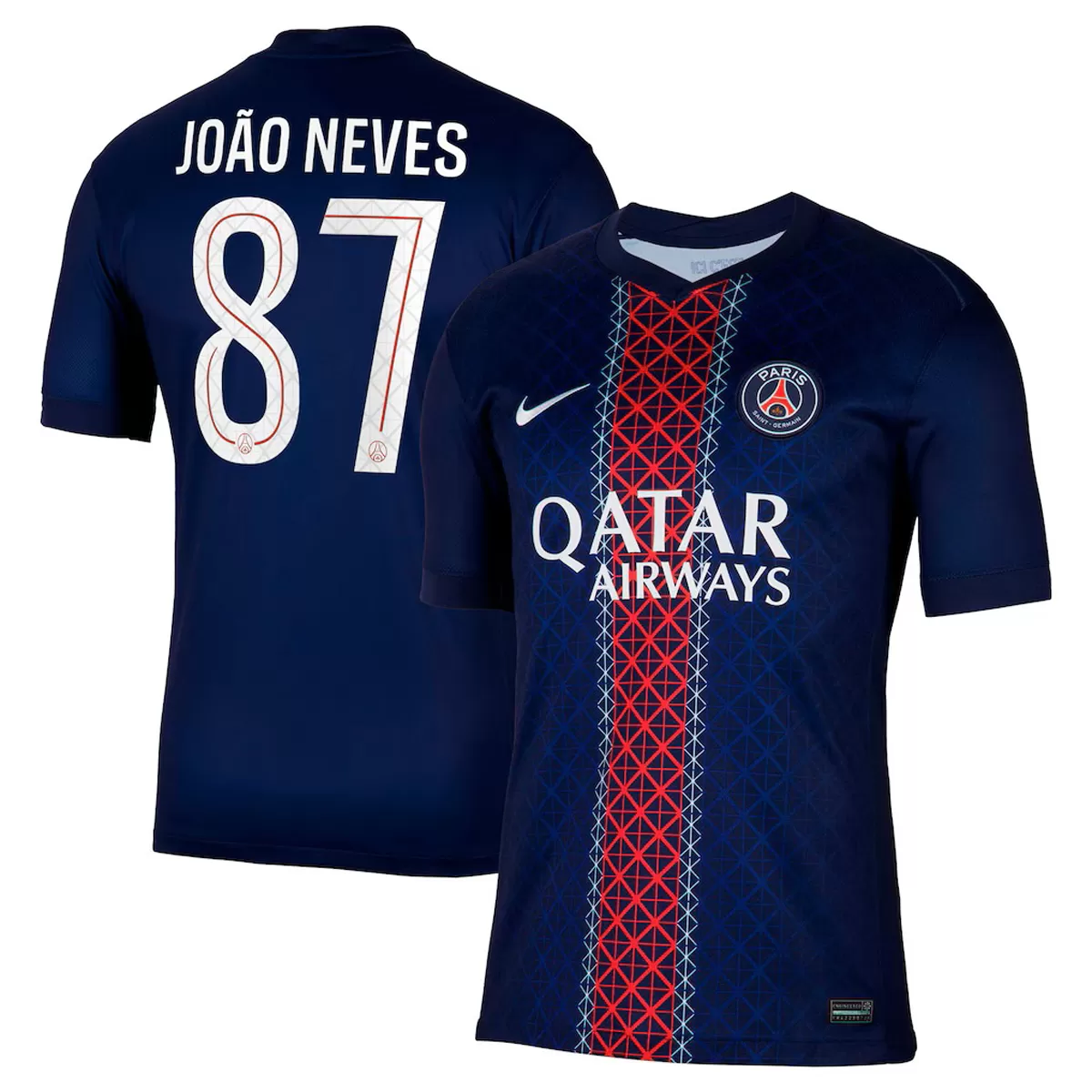 Maillot Domicile PSG João Neves #87 2025/26 – Image 3