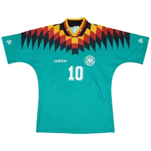 Maillot Rétro Extérieur Allemagne Matthäus #10 1994 – Image 2