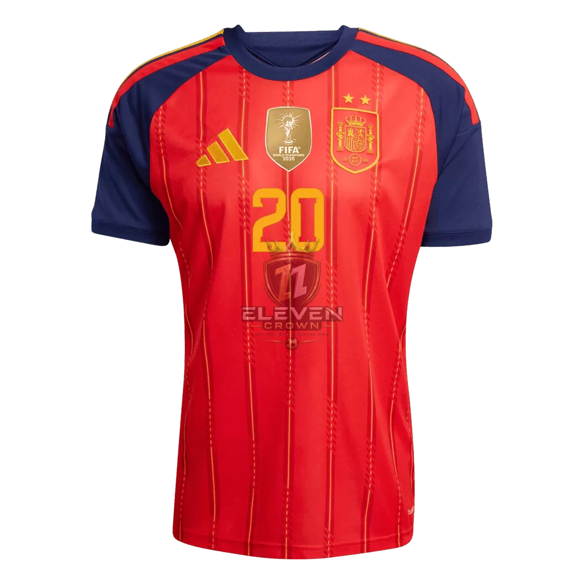 Maillot Domicile Espagne Pedri #20 2026/27 – Image 3