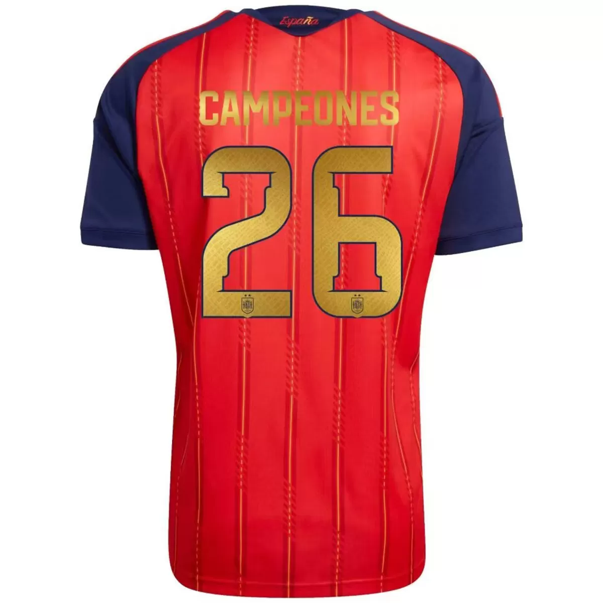 Maillot Domicile Espagne Campeones #26 2026/27