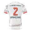 Maillot Player Extérieur Bayern Munich Upamecano #2 2025/26 - Eleven Crown - Maillot de Football Pas Cher - Survêtements Pas Cher - Maillot de Foorball Enfants Pas Cher - Maillots Retro Vintage Pas Cher- Qualité Premium