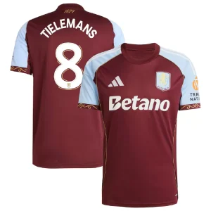 Maillot Domicile Aston Villa Tielemans #8 2025/26 – Image 4