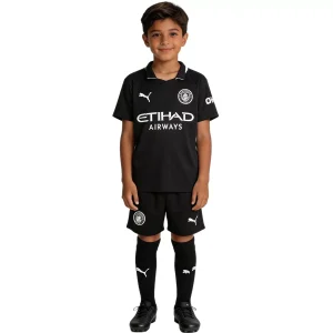 Ensemble Enfants Extérieur Manchester City 2025/26