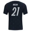 Maillot Extérieur Weah #21 2026/27 - Eleven Crown - Maillot de Football Pas Cher - Survêtements Pas Cher - Maillot de Foorball Enfants Pas Cher - Maillots Retro Vintage Pas Cher- Qualité Premium