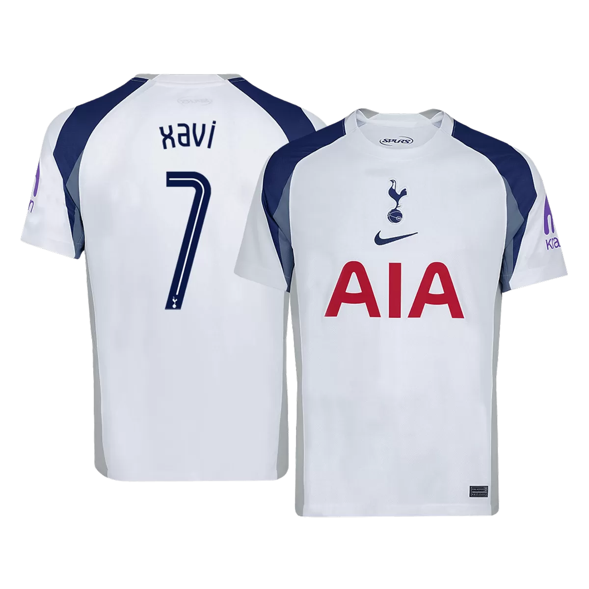 Maillot Domicile Tottenham Hotspur Xavi #7 2025/26 – Image 3