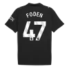 Maillot Extérieur Manchester City Foden #47 2025/26 - Eleven Crown - Maillot de Football Pas Cher - Survêtements Pas Cher - Maillot de Foorball Enfants Pas Cher - Maillots Retro Vintage Pas Cher- Qualité Premium