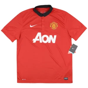 Maillot Rétro Domicile Manchester United 2013