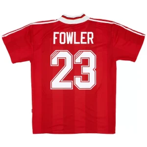 Maillot Rétro Domicile Liverpool FC Fowler #23 1995