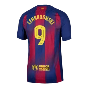 Maillot Player Domicile FC Barcelone Lewandowski #9 2025/26