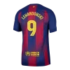 Maillot Player Domicile FC Barcelone Lewandowski #9 2025/26 - Eleven Crown - Maillot de Football Pas Cher - Survêtements Pas Cher - Maillot de Foorball Enfants Pas Cher - Maillots Retro Vintage Pas Cher- Qualité Premium
