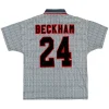 Maillot Rétro Extérieur Manchester United Beckham #24 1995 - Eleven Crown - Maillot de Football Pas Cher - Survêtements Pas Cher - Maillot de Foorball Enfants Pas Cher - Maillots Retro Vintage Pas Cher- Qualité Premium