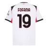 Maillot Extérieur AC Milan Fofana #19 2025/26 - Eleven Crown - Maillot de Football Pas Cher - Survêtements Pas Cher - Maillot de Foorball Enfants Pas Cher - Maillots Retro Vintage Pas Cher- Qualité Premium