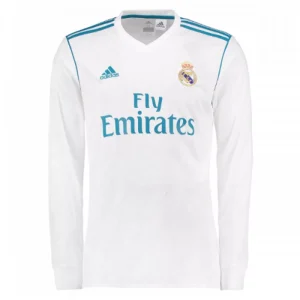 Maillot Rétro Manches Longues Domicile Real Madrid 2017 – Image 3