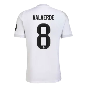 Maillot Domicile Real Madrid Valverde #8 2025/26