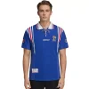 Maillot Rétro Domicile France 1996 - Eleven Crown - Maillot de Football Pas Cher - Survêtements Pas Cher - Maillot de Foorball Enfants Pas Cher - Maillots Retro Vintage Pas Cher- Qualité Premium