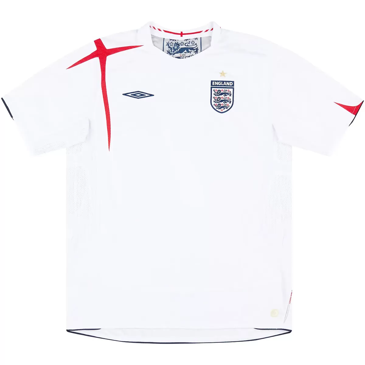 Maillot Rétro Domicile Angleterre Gerrard #4 2006 – Image 3