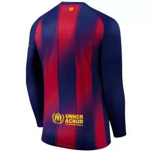 Maillot Manches Longues Domicile FC Barcelone 2025/26 – Image 2