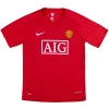 Maillot Rétro Domicile Manchester United 2007 - Eleven Crown - Maillot de Football Pas Cher - Survêtements Pas Cher - Maillot de Foorball Enfants Pas Cher - Maillots Retro Vintage Pas Cher- Qualité Premium