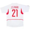 Maillot Rétro Extérieur Corée du Sud J S Park #21 2002 - Eleven Crown - Maillot de Football Pas Cher - Survêtements Pas Cher - Maillot de Foorball Enfants Pas Cher - Maillots Retro Vintage Pas Cher- Qualité Premium
