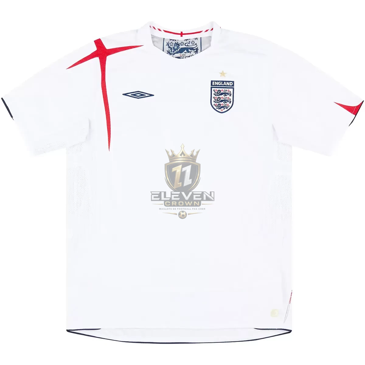 Maillot Rétro Domicile Angleterre 2006 – Image 3