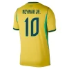 Maillot Domicile Brésil Neymar Jr #10 2026/27 - Eleven Crown - Maillot de Football Pas Cher - Survêtements Pas Cher - Maillot de Foorball Enfants Pas Cher - Maillots Retro Vintage Pas Cher- Qualité Premium