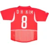 Maillot Rétro Domicile Corée du Sud D H Kim #8 2002 - Eleven Crown - Maillot de Football Pas Cher - Survêtements Pas Cher - Maillot de Foorball Enfants Pas Cher - Maillots Retro Vintage Pas Cher- Qualité Premium