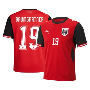 Maillot Domicile Autriche Baumgartner #19 2026/27 – Image 3