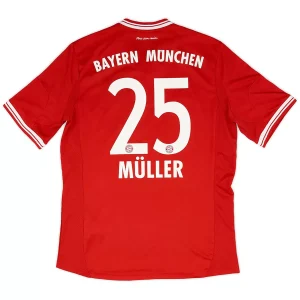 Maillot Rétro Domicile Bayern Munich Müller #25 2013