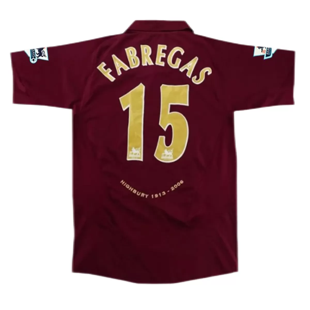 Maillot Rétro Domicile Arsenal Fabregas #15 2005