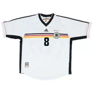 Maillot Rétro Domicile Allemagne Matthäus #8 1998 – Image 2