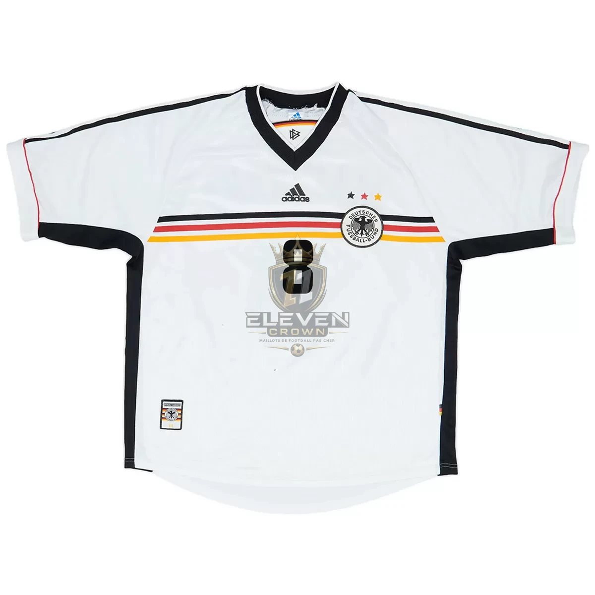 Maillot Rétro Domicile Allemagne Matthäus #8 1998 – Image 2