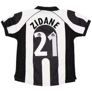 Maillot Rétro Domicile Juventus Turin Zidane #21 1997