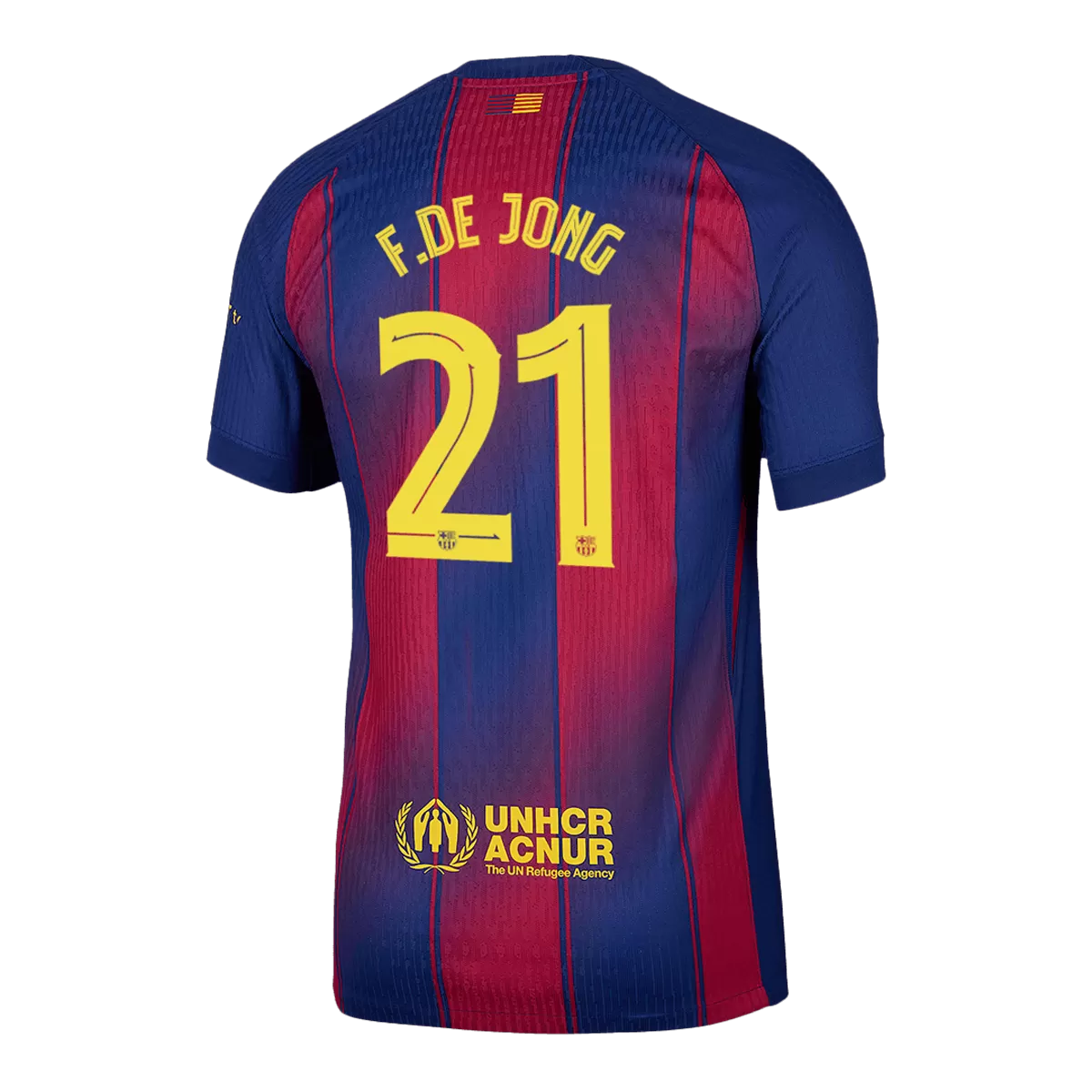 Maillot Player Domicile FC Barcelone F.De Jong #21 2025/26