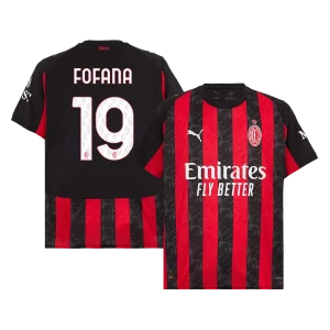 Maillot Domicile AC Milan Fofana #19 2025/26 – Image 3