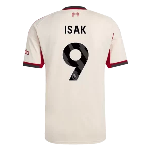 Maillot Extérieur Liverpool FC Isak #9 2025/26