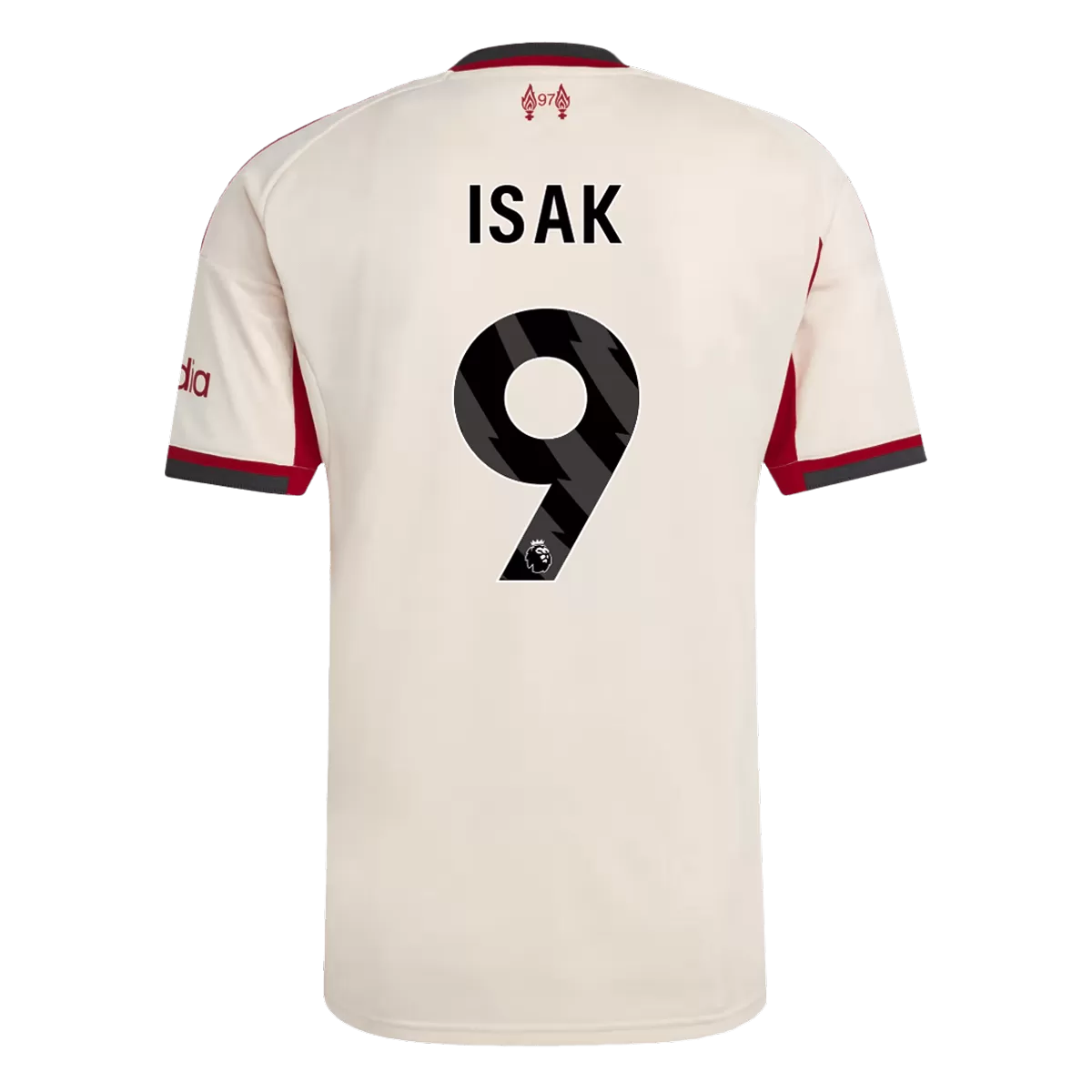 Maillot Extérieur Liverpool FC Isak #9 2025/26