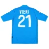 Maillot Rétro Domicile Italie Vieri #21 2002 - Eleven Crown - Maillot de Football Pas Cher - Survêtements Pas Cher - Maillot de Foorball Enfants Pas Cher - Maillots Retro Vintage Pas Cher- Qualité Premium