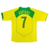 Maillot Rétro Domicile Brésil Adriano #7 2004 - Eleven Crown - Maillot de Football Pas Cher - Survêtements Pas Cher - Maillot de Foorball Enfants Pas Cher - Maillots Retro Vintage Pas Cher- Qualité Premium