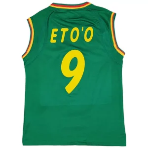 Maillot Rétro Domicile Cameroun Eto'O #9 2002