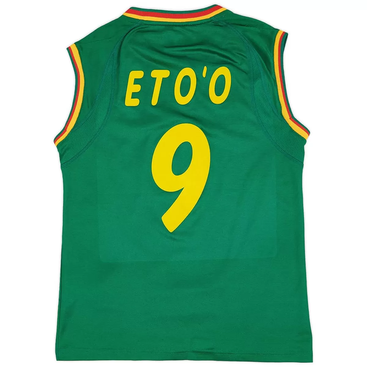 Maillot Rétro Domicile Cameroun Eto'O #9 2002