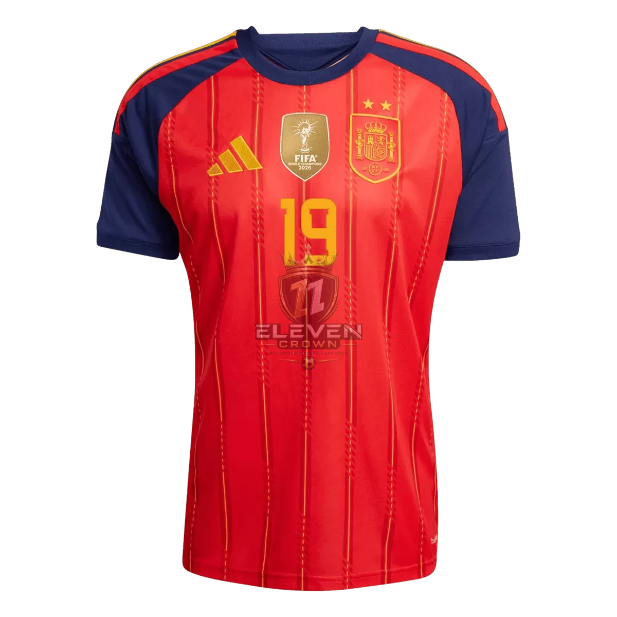 Maillot Player Domicile Espagne Lamine Yamal #19 2026/27 – Image 3
