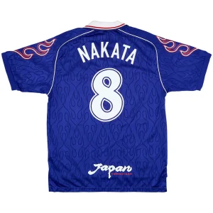 Maillot Rétro Domicile Japon Nakata #8 1998